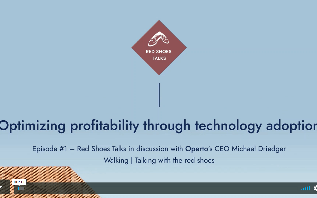 Red Shoes Talks #1: Operto’s Michael Driedger about increasing vacation rental profitability with the right tech