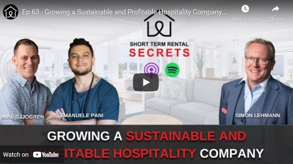 How to start and grow your sustainable, profitable short-term rental business: Simon Lehmann on STR Secrets